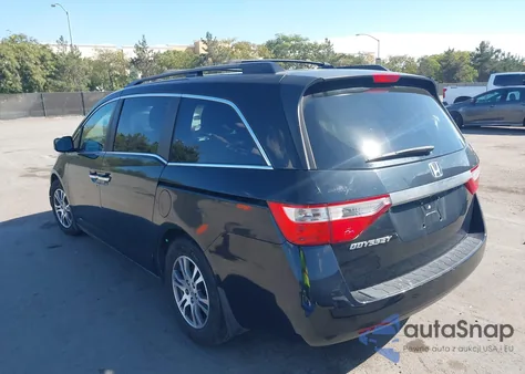 2011 Honda Odyssey Ex-L из США, поврежденный, VIN 5FNRL5H61BB084693